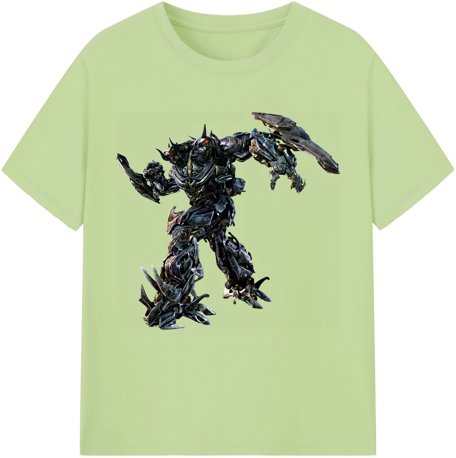 （画像用） Transformers トランスフォーマー 綿100％半袖Tシャツ（フロントプリント）